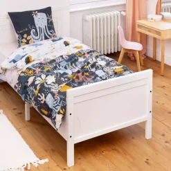 Copripiumino e una federa bambino cotone (140 cm) Octopia Biancheria Da Letto Bambini