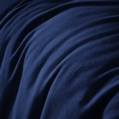 Discount Copripiumino flanella di cotone (240 x 220 cm) Nina Blu navy Copripiumini