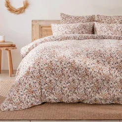 Copripiumino garza di cotone (200 cm) Capucine Multicolore Copripiumini