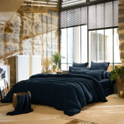 Outlet Copripiumino garza di cotone (260 x 240 cm) Gaïa Copripiumini