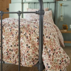 Online Copripiumino garza di cotone (140 cm) Capucine Multicolore Copripiumini