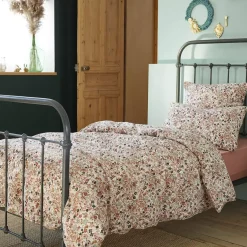 Online Copripiumino garza di cotone (140 cm) Capucine Multicolore Copripiumini