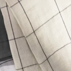 New Copripiumino garza di cotone (240 x 220 cm) Gaïa Match pampa Copripiumini