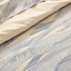 Discount Copripiumino in cotone lavato (260 x 240 cm) Onde Copripiumini