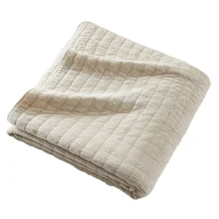 Discount Copripiumino in cotone trapuntato (220 x 240 cm) Lena sabbia Copriletti, Trapuntine E Runner Letto