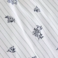 Online Copripiumino in garza di cotone reversibile (200 x 200 cm) Gaïa Iris Blu Copripiumini