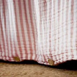 Outlet Copripiumino in garza di cotone (240 x 220 cm) Gaïa Copripiumini