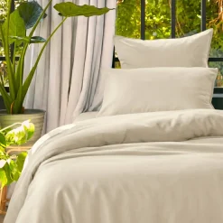 Hot Copripiumino in lyocell Tencel™ lavato (140 x 200 cm) Olivia pampa Copripiumini|Completi Letto