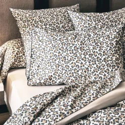 Sale Copripiumino in percalle di cotone (260 x 240 cm) Leopardo Copripiumini
