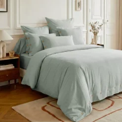 Hot Copripiumino in percalle di cotone (260 x 240 cm) Diane Céladon Copripiumini