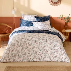 Best Copripiumino in raso di cotone Lilou navy Copripiumini