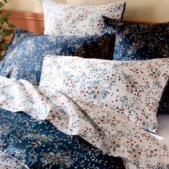 Best Copripiumino in raso di cotone Lilou navy Copripiumini