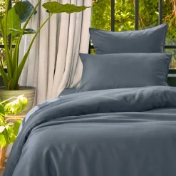 New Copripiumino lyocell Tencel™ lavato (140 x 200 cm) Olivia Stone Copripiumini|Completi Letto