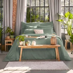 Best Copripiumino lyocell Tencel™ lavato (260 x 240 cm) Olivia Copripiumini|Completi Letto