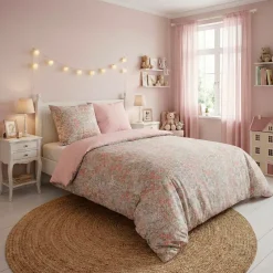 Copripiuminoper bambini in cotone con due federe (200 x 200 cm) Pimprenelle Biancheria Da Letto Bambini