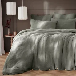 New Copripiumino quadrupla garza di cotone (260 x 240 cm) Victoria x Gaïa Copripiumini