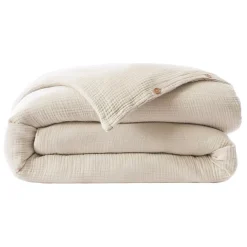 Sale Copripiumino quadrupla garza di cotone (200 x 200 cm) Victoria x Gaïa pampa Copripiumini