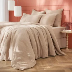 Sale Copripiumino quadrupla garza di cotone (200 x 200 cm) Victoria x Gaïa Copripiumini