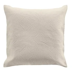 Discount Copripiumino trapuntato e due federe (240 x 260 cm) Romane Beige Copriletti, Trapuntine E Runner Letto
