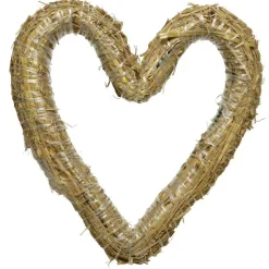 Corona di Natale da decorare Coeur