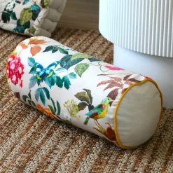 Discount Cuscino a cilindro in cotone (20x45 cm) Emmy Cuscini E Fodere
