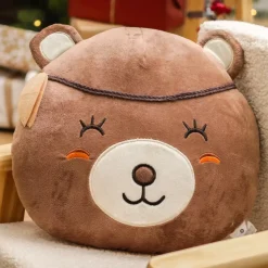 Cuscino bambini testa d'orso (27 x 30 cm) Tessile Arredo Bimbi