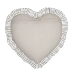 Cuscino cuore in cotone (45 x 45 cm) Joséphine Tortora