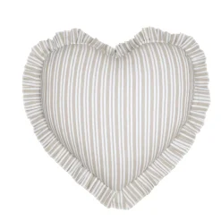 Cuscino cuore in cotone (45 x 45 cm) Joséphine Tortora