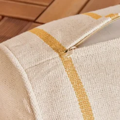 New Cuscino da esterno in tela di cotone cilindrico (45 x 20 cm) Ocealys Cuscino Decorativo Per Esterno|Accessori E Cuscini