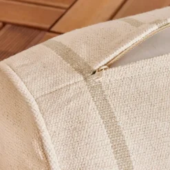 Online Cuscino da esterno in tela di cotone cilindrico (45 x 20 cm) Ocealys Cuscino Decorativo Per Esterno|Accessori E Cuscini