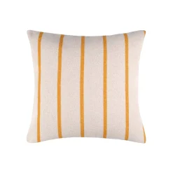 Cuscino da esterno quadrato tela di cotone (50 x 50 cm) Ocealys Giallo senape