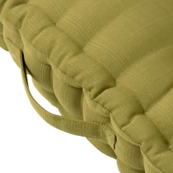 Outlet Cuscino da pavimento trapuntato (50 x 50 cm) Sunset Verde oliva Cuscino Decorativo Per Esterno|Accessori E Cuscini