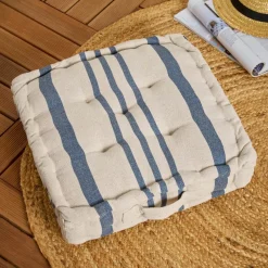 Best Cuscino da pavimento (45 x H10 cm) Manduel Blu marino Cuscino Decorativo Per Esterno|Accessori E Cuscini