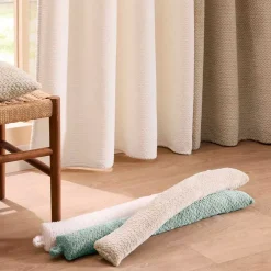 New Cuscino paraspifferi flanella (80 x 10 cm) Cuscini Antispifferi E Blocca Porta