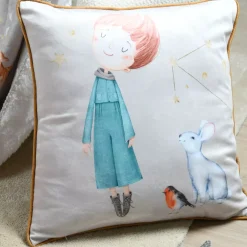 Cuscino per bambini quadrato (50x50 cm) Ferdinand Tessile Arredo Bimbi