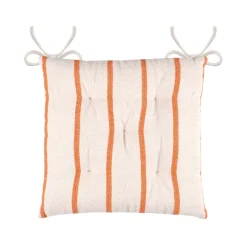 Best Cuscino per sedia da esterno tela di cotone (40 x 40 cm) Ocealys Corallo Cuscini Per Sedie E Poltrone|Accessori E Cuscini