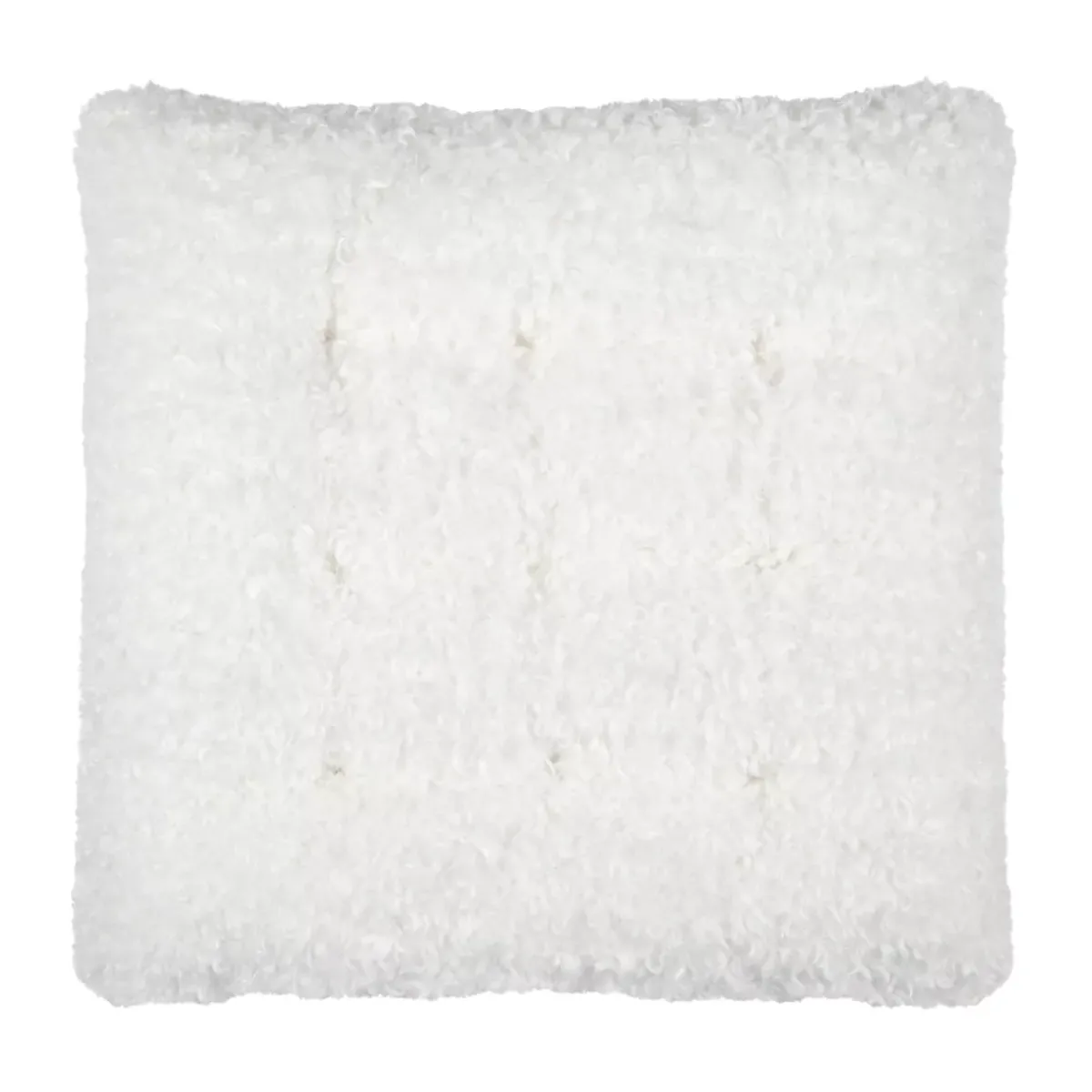 Discount Cuscino per sedia quadrato a nido d'ape (38 x 38 cm) Grignon Cuscini Per Sedia
