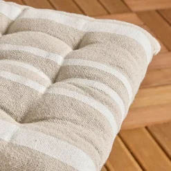 Cuscino per sedia quadrato (38 cm) Manduel Bianco