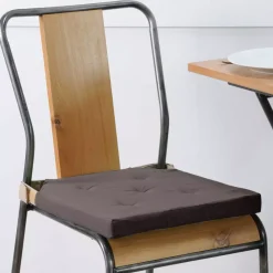 Online Cuscino per sedia quadrato con chiusura a strappo (38 x 38 cm) Duo Cuscini Per Sedia