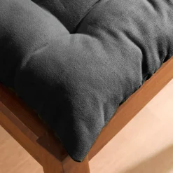 Discount Cuscino per sedia quadrato in cotone (40 x 40 cm) Pixel Grigio Cuscini Per Sedia