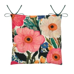 Best Cuscino per sedia quadrato in cotone (38 x 38 cm) Betty Cuscini Per Sedia
