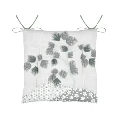 Hot Cuscino per sedia quadrato in cotone (38 x 38 cm) Yuki Cuscini Per Sedia