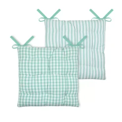 New Cuscino per sedia quadrato in cotone (40 x 40 cm) Bardot Cuscini Per Sedia