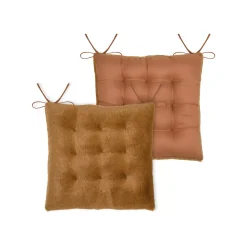 Outlet Cuscino per sedia quadrato in pelliccia sintetica (40 x 40 cm) Asgard Cuscini Per Sedia