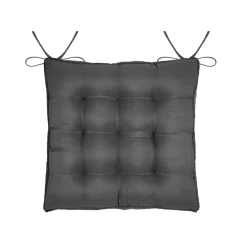 Sale Cuscino per sedia quadrato in finta pelliccia (40 x 40 cm) Asgard Grigio carbonio Cuscini Per Sedia