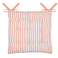 New Cuscino per sedia quadrato in cotone (40 x 40 cm) Bardot Cuscini Per Sedia