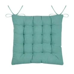 Best Cuscino per sedia quadrato in cotone (38 x 38 cm) Barbados Cuscini Per Sedia