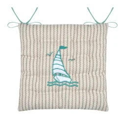 Best Cuscino per sedia quadrato in cotone (38 x 38 cm) Barbados Cuscini Per Sedia