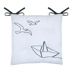 Outlet Cuscino per sedia quadrato in cotone (38 x 38 cm) Bordemer Cuscini Per Sedia