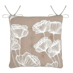 New Cuscino per sedia quadrato in cotone (38 x 38 cm) Oriana Cuscini Per Sedia